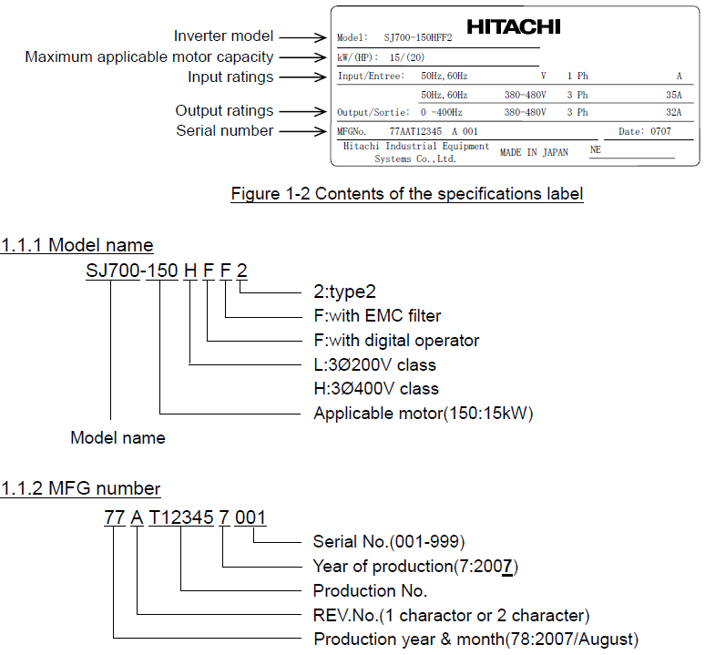 Hitachi Sj700  -  7